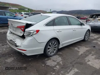 2016 Hyundai Sonata Sport with VIN 5NPE34AF5GH349871, listed as a IAAI auction lot 41962910 with 86,978 mi miles and . Bid and sale history available at DreamBid. Image 4.