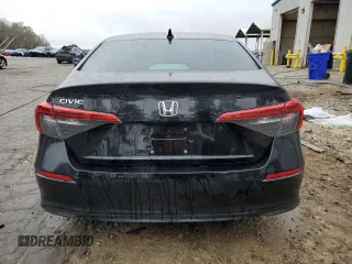 2022 Honda Civic Sedan LX with VIN 2HGFE2F23NH531522, listed as a Copart auction lot 49177255 with 54,764 mi miles and Salvage Title. Bid and sale history available at carsss.com. Image 6.