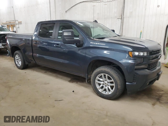 2021 Chevrolet Silverado 1500 RST with VIN 1GCUYEEL7MZ166625, listed as a Copart auction lot 52420215 with 97,381 mi miles and Salvage Title. Bid and sale history available at carsss.com. Image 4.