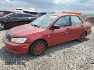 2003 Mitsubishi Lancer ES with VIN JA3AJ26EX3U001524, listed as a Copart auction lot 55211085 with 142,487 mi miles and Salvage title. Bid and sale history available at DreamBid. Image 1.