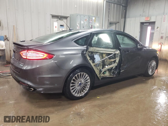 2015 Ford Fusion Titanium with VIN 3FA6P0K93FR297040, listed as a Copart auction lot 50946775 with 98,957 mi miles and Salvage Title. Bid and sale history available at carsss.com. Image 3.