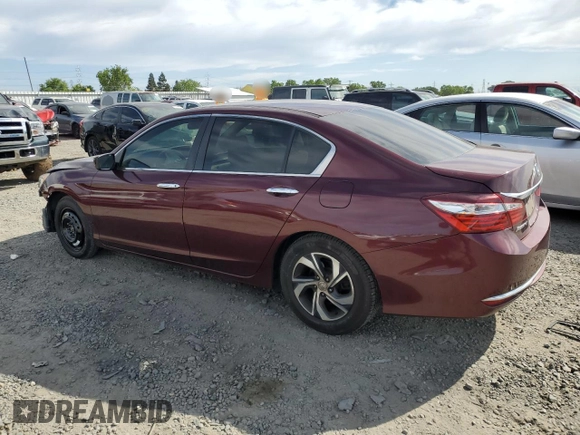 2017 Honda Accord Sedan LX with VIN 1HGCR2F3XHA133288, listed as a Copart auction lot 52798215 with 99,637 mi miles and Salvage Title. Bid and sale history available at carsss.com. Image 2.