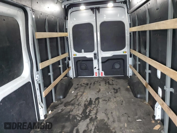 2020 Ford Transit Cargo with VIN 1FTBR1X80LKA87827, listed as a Copart auction lot 51919325 with 90,463 mi miles and Salvage Title. Bid and sale history available at DreamBid. Image 10.