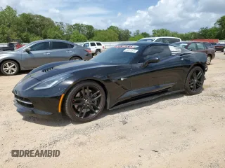 2014 Chevrolet Corvette Z51 3LT with VIN 1G1YM2D72E5102963, listed as a Copart auction lot 54023575 with 99,573 mi miles and Salvage title. Bid and sale history available at DreamBid. Image 1.