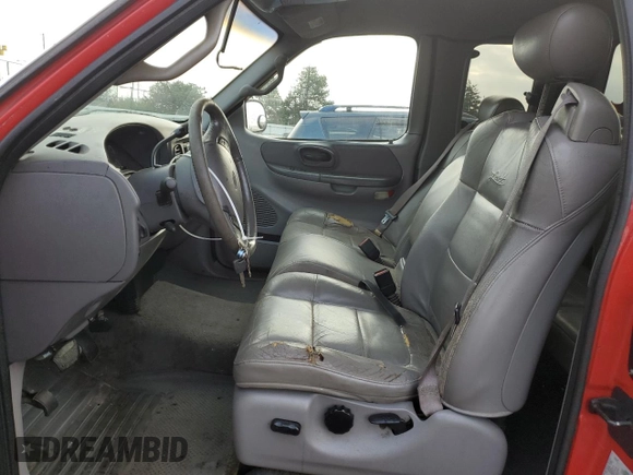 2001 Ford F-150 XL with VIN 1FTRX18L21NA50586, listed as a Copart auction lot 84245554 with 0 mi miles and Salvage Title. Bid and sale history available at carsss.com. Image 7.