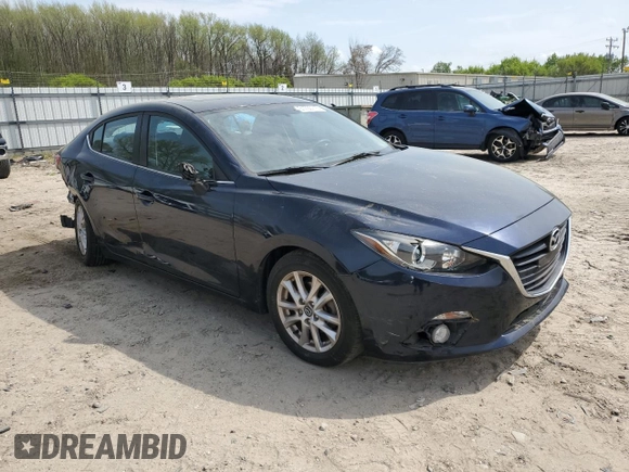 2016 Mazda 3 i Touring with VIN JM1BM1V72G1329246, listed as a Copart auction lot 51700715 with 31,801 mi miles and Salvage Title. Bid and sale history available at DreamBid. Image 4.