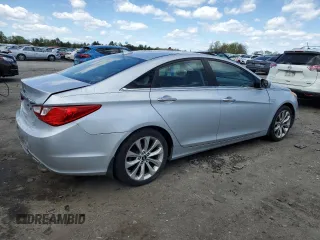 2013 Hyundai Sonata Limited with VIN 5NPEC4AC0DH644006, listed as a Copart auction lot 53040305 with 144,624 mi miles and Salvage Title. Bid and sale history available at DreamBid. Image 3.
