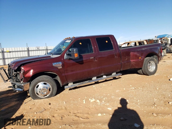 2010 Ford F-350 with VIN 1FTWW3CR4AEA35939, listed as a Copart auction lot 87918925 with Not provided miles and Salvage title. Bid and sale history available at DreamBid. Image 1.