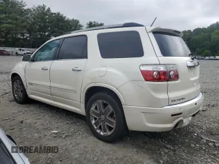2012 GMC Acadia Denali with VIN 1GKKVTED5CJ157081, listed as a Copart auction lot 59781505 with 146,424 mi miles and Salvage title. Bid and sale history available at DreamBid. Image 2.