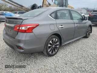 2017 Nissan Sentra SR Turbo with VIN 3N1CB7AP8HY339198, listed as a Copart auction lot 52327655 with Not Provided miles and Salvage Title. Bid and sale history available at DreamBid. Image 3.
