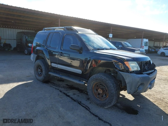 2005 Nissan Xterra S with VIN 5N1AN08W15C652268, listed as a IAAI auction lot 41280034 with 193,844 mi miles. Bid and sale history available at carsss.com. Image 1.