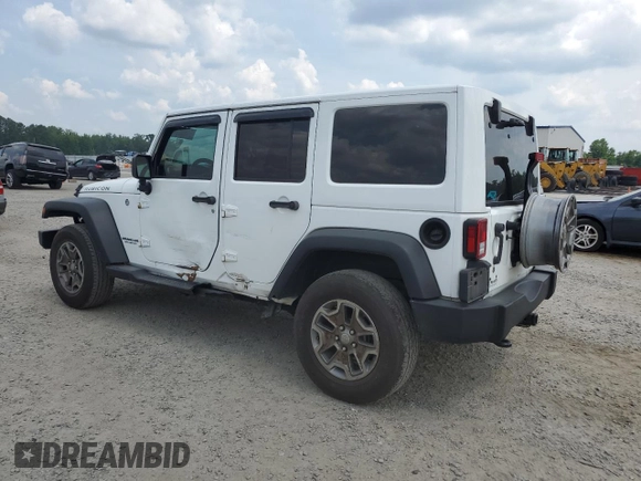 2016 Jeep Wrangler Unlimited Rubicon с VIN 1C4BJWFGXGL349057, выставлен на аукционе Copart как лот 61608945 с пробегом 118 200 миль миль и Списание • Salvage title. История ставок и продаж доступна на DreamBid. Изображение 2.