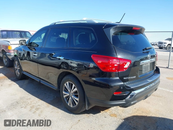 2018 Nissan Pathfinder SL with VIN 5N1DR2MN8JC670870, listed as a IAAI auction lot 42269519 with 55,414 mi miles and . Bid and sale history available at DreamBid. Image 3.