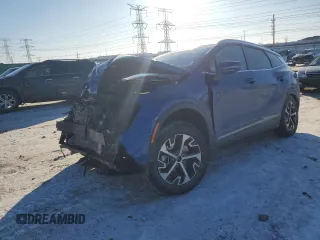 2024 Kia Sportage EX with VIN 5XYK3CDF7RG210456, listed as a Copart auction lot 45816055 with 23,891 mi miles and Salvage Title. Bid and sale history available at DreamBid. Image 1.