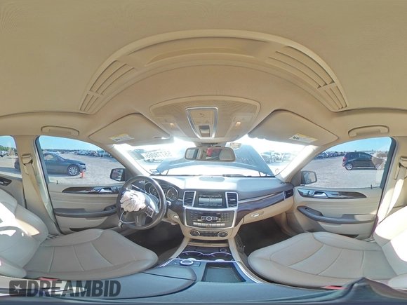 2014 Mercedes-Benz M 350 with VIN 4JGDA5JB8EA411199, listed as a Copart auction lot 55778065 with 112,674 mi miles and Salvage Title. Bid and sale history available at DreamBid. Image 15.