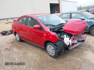 2024 Mitsubishi Mirage ES z VIN ML32FUFJ7RHF12275, wystawiony jako IAAI lot #41952108 z przebiegiem 12 616 mil mil oraz . Historia ofert i sprzedaży dostępna na DreamBid. Obrazek 1.