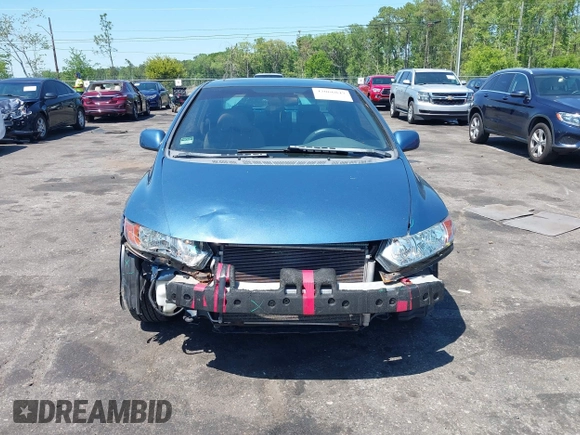 2008 Honda Civic Cpe EX with VIN 2HGFG12868H580491, listed as a IAAI auction lot 42066847 with 178,887 mi miles. Bid and sale history available at carsss.com. Image 12.