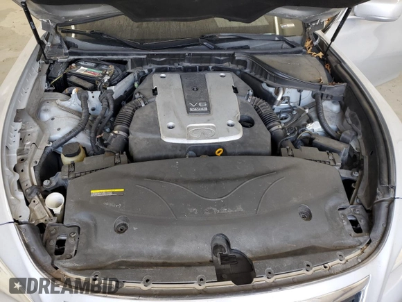 2012 Infiniti M37 with VIN JN1BY1AP8CM333985, listed as a Copart auction lot 81741654 with 142,745 mi miles and Salvage Title. Bid and sale history available at carsss.com. Image 11.