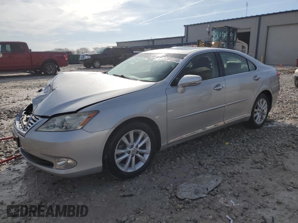 2012 Lexus ES with VIN JTHBK1EGXC2502200, listed as a Copart auction lot 49663205 with 209,074 mi miles and Salvage Title. Bid and sale history available at carsss.com. Image 1.