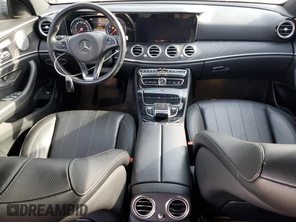 2017 Mercedes-Benz E-Class E 300 Luxury with VIN WDDZF4KB3HA022985, listed as a Copart auction lot 54120865 with 96,508 mi miles and Clean Title. Bid and sale history available at carsss.com. Image 8.