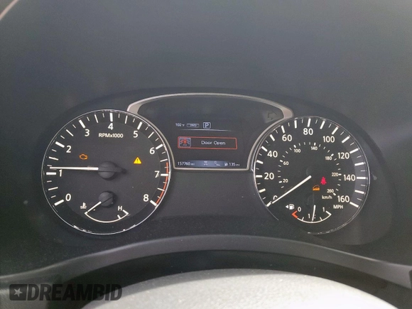2018 Nissan Pathfinder SV with VIN 5N1DR2MM9JC605775, listed as a Copart auction lot 57074025 with 157,760 mi miles and Salvage title. Bid and sale history available at DreamBid. Image 9.