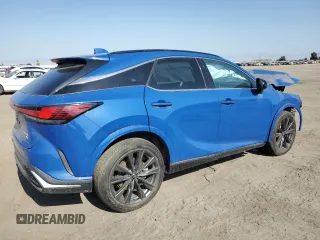 2023 Lexus RX 350 with VIN 2T2BAMCA7PC029167, listed as a Copart auction lot 59621015 with Not provided miles and Salvage title. Bid and sale history available at DreamBid. Image 3.