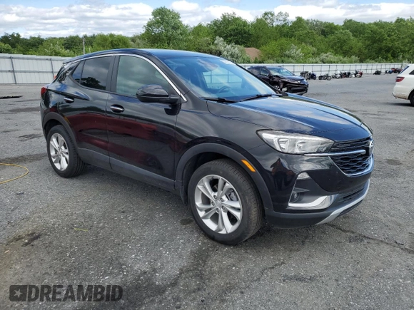 2021 Buick Encore GX Preferred z VIN KL4MMCSL1MB167504, wystawiony jako Copart lot #57316205 z przebiegiem 10 929 mil mil oraz Szkoda całkowita • Salvage title. Historia ofert i sprzedaży dostępna na DreamBid. Obrazek 4.