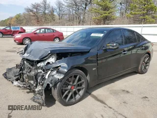 2019 Infiniti Q50 Luxe с VIN JN1EV7AR3KM591341, выставлен на аукционе Copart как лот 52834855 с пробегом 77 247 миль миль и Списание • Salvage title. История ставок и продаж доступна на DreamBid. Изображение 1.