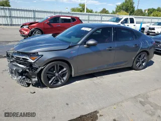 2023 Acura Integra w/A-Spec Package with VIN 19UDE4H31PA004007, listed as a Copart auction lot 71381574 with 39,960 mi miles and Salvage Title. Bid and sale history available at carsss.com. Image 1.