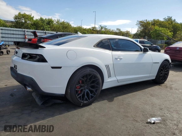 2015 Chevrolet Camaro LT z VIN 2G1FD1E30F9219359, wystawiony jako Copart lot #56681835 z przebiegiem 79 771 mil mil oraz Szkoda całkowita • Salvage title. Historia ofert i sprzedaży dostępna na DreamBid. Obrazek 3.