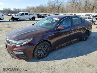 2020 Kia Optima SE with VIN 5XXGT4L39LG401844, listed as a Copart auction lot 83113414 with 51,591 mi miles and Salvage Title. Bid and sale history available at carsss.com. Image 1.
