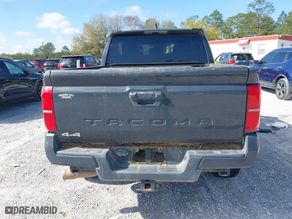 2024 Toyota Tacoma 4WD SR5 with VIN 3TYLB5JNXRT031852, listed as a IAAI auction lot 41779552 with 9,625 mi miles. Bid and sale history available at carsss.com. Image 16.