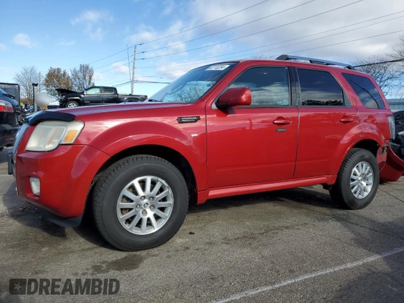 2010 Mercury Mariner Premier with VIN 4M2CN9HG3AKJ17480, listed as a Copart auction lot 82773234 with 219,149 mi miles and Salvage Title. Bid and sale history available at carsss.com. Image 1.