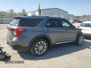 2025 Ford Explorer z VIN 1FMUK7HH8SGA42632, wystawiony jako Copart lot #46308475 z przebiegiem 470 mil mil oraz Szkoda całkowita • Salvage title. Historia ofert i sprzedaży dostępna na DreamBid. Obrazek 3.