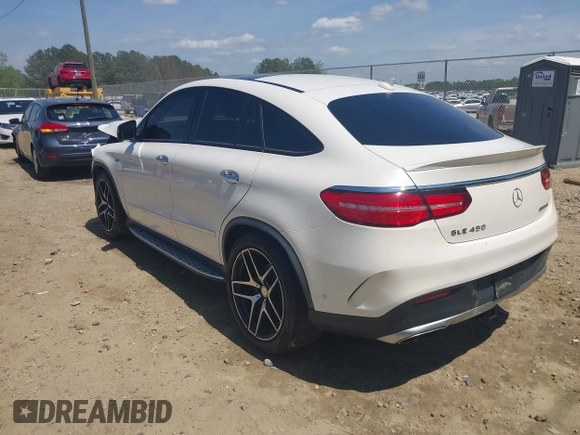 2016 Mercedes-Benz GLE 450 AMG with VIN 4JGED6EB3GA018404, listed as a IAAI auction lot 42050514 with 181,816 mi miles and . Bid and sale history available at DreamBid. Image 3.