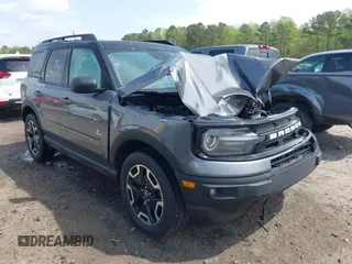 2021 Ford Bronco Sport Outer Banks z VIN 3FMCR9C65MRA78864, wystawiony jako IAAI lot #41957296 z przebiegiem 36 221 mil mil oraz . Historia ofert i sprzedaży dostępna na DreamBid. Obrazek 1.