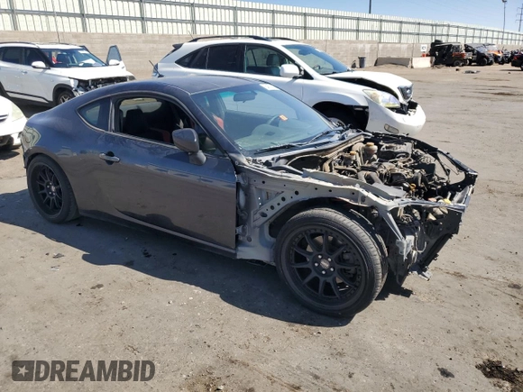 2013 Scion FR-S with VIN JF1ZNAA11D1704574, listed as a Copart auction lot 54620505 with Not Provided miles and Salvage Title. Bid and sale history available at carsss.com. Image 4.