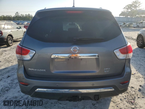 2015 Nissan Pathfinder SV with VIN 5N1AR2MM5FC684212, listed as a Copart auction lot 52989315 with 157,545 mi miles and Clean title. Bid and sale history available at DreamBid. Image 6.