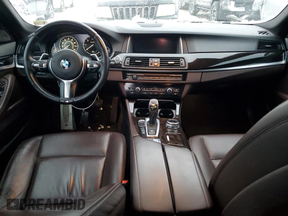 2014 BMW 5 Series 535d with VIN WBAXA5C52ED690024, listed as a Copart auction lot 41635045 with 95,582 mi miles and Salvage Title. Bid and sale history available at carsss.com. Image 8.
