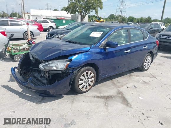 2016 Nissan Sentra SV with VIN 3N1AB7AP3GY312321, listed as a IAAI auction lot 42173525 with 79,290 mi miles and . Bid and sale history available at DreamBid. Image 2.