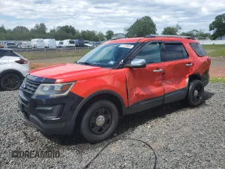 2017 Ford Police Interceptor Utility z VIN 1FM5K8AR9HGC87056, wystawiony jako Copart lot #57133625 z przebiegiem 119 276 mil mil oraz Szkoda całkowita • Salvage title. Historia ofert i sprzedaży dostępna na DreamBid. Obrazek 1.