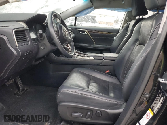 2018 Lexus RX with VIN 2T2BGMCA7JC023598, listed as a Copart auction lot 44582245 with 61,608 mi miles and Salvage Title. Bid and sale history available at carsss.com. Image 7.