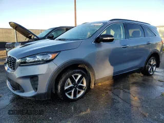 2019 Kia Sorento S z VIN 5XYPG4A57KG599259, wystawiony jako Copart lot #74058584 z przebiegiem 86 092 mil mil oraz Czysty tytuł • Clean title. Historia ofert i sprzedaży dostępna na DreamBid. Obrazek 1.