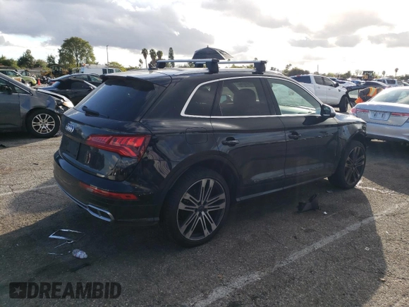2018 Audi SQ5 Premium Plus with VIN WA1A4AFY5J2023480, listed as a Copart auction lot 41919794 with 100,918 mi miles and . Bid and sale history available at DreamBid. Image 3.