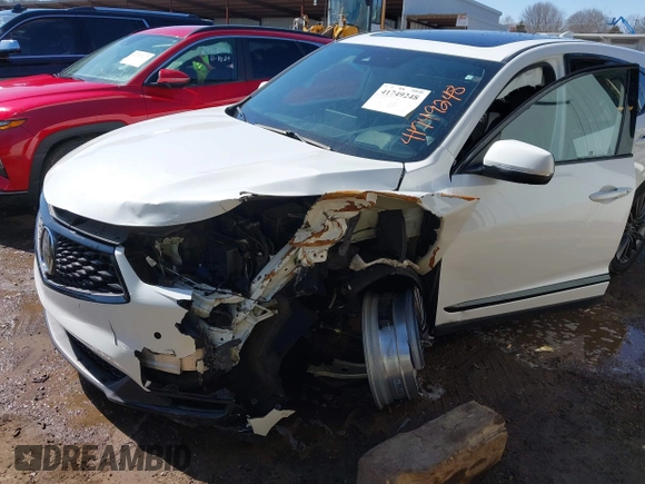 2022 Acura RDX PMC Edition with VIN 5J8TC2H88NL001219, listed as a IAAI auction lot 41749248 with 47,484 mi miles. Bid and sale history available at carsss.com. Image 6.