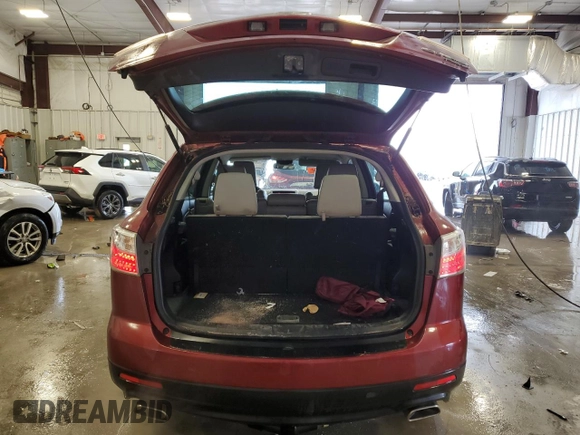 2012 Mazda CX-9 Touring with VIN JM3TB3CA4C0355715, listed as a Copart auction lot 46944555 with 209,827 mi miles and Clean Title. Bid and sale history available at carsss.com. Image 6.
