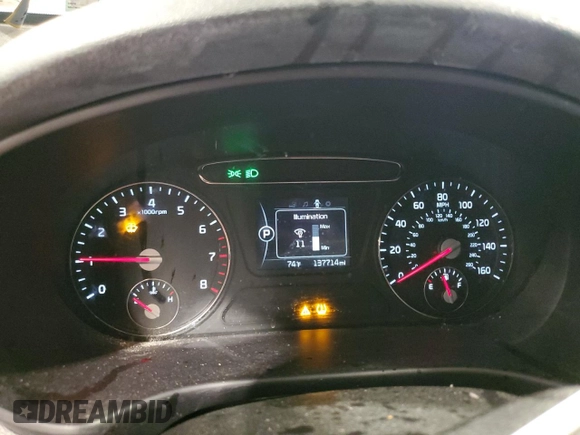 2017 Kia Sorento LX with VIN 5XYPGDA55HG292620, listed as a Copart auction lot 48360595 with 137,714 mi miles and Salvage Title. Bid and sale history available at carsss.com. Image 9.