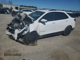 2024 Chevrolet Equinox RS z VIN 3GNAXMEG0RL101656, wystawiony jako Copart lot #49291795 z przebiegiem Nie podano mil oraz Szkoda całkowita • Salvage title. Historia ofert i sprzedaży dostępna na DreamBid. Obrazek 1.