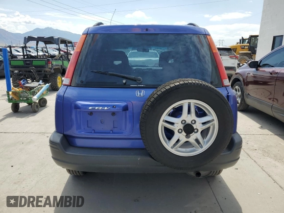2001 Honda CR-V EX with VIN JHLRD18671C025197, listed as a Copart auction lot 66799594 with 147,626 mi miles and Clean Title. Bid and sale history available at carsss.com. Image 6.
