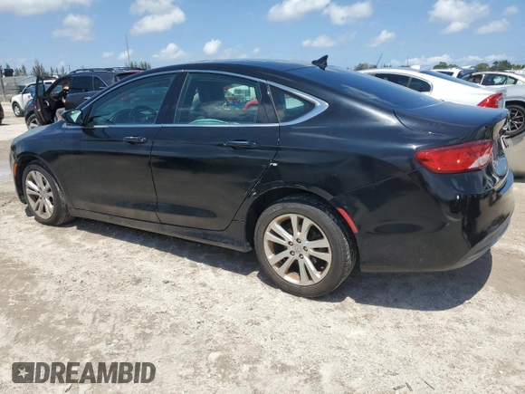 2015 Chrysler 200 C with VIN 1C3CCCCB3FN550733, listed as a Copart auction lot 54972845 with 86,902 mi miles and Clean Title. Bid and sale history available at DreamBid. Image 2.